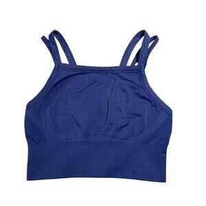 Zella Square Neck Sports Bra Size Small Low Impact Yoga Pilates Lightweight Gym